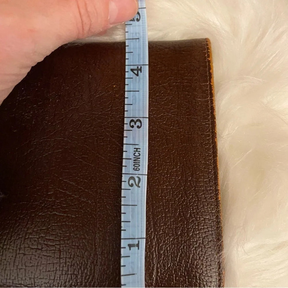 Vintage brown  leather wallet made in England‎ - Picture 13 of 13